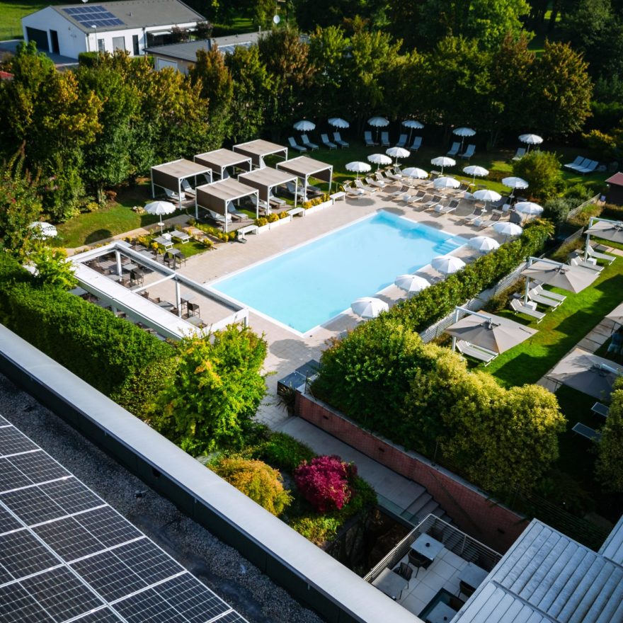 foto drone piscina 3 ghv hotel creazzo vicenza